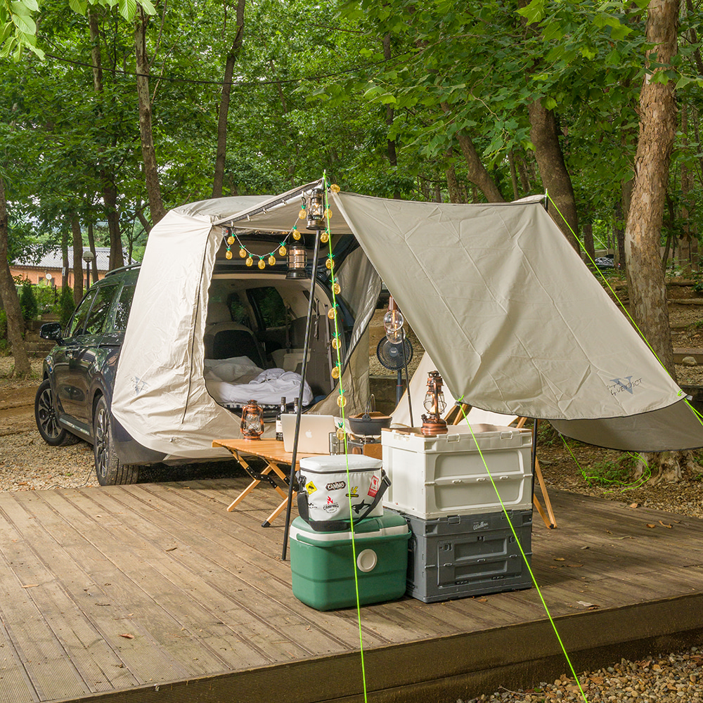벤딕트 차박 텐트 쉘터 도킹 차량용